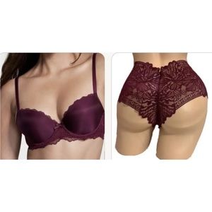 Victoria’s Secret Dream Angels Lined Smooth Demi Bra 40DD Shortie XL Pan…